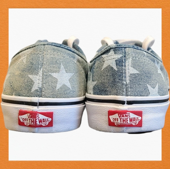 Vans Era Acid Wash Denim Skate Shoes Size 8.5 - Picture 5 of 12